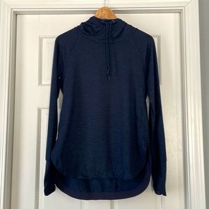 Athleta Uptempo Sweatshirt Size Small - Navy Heather